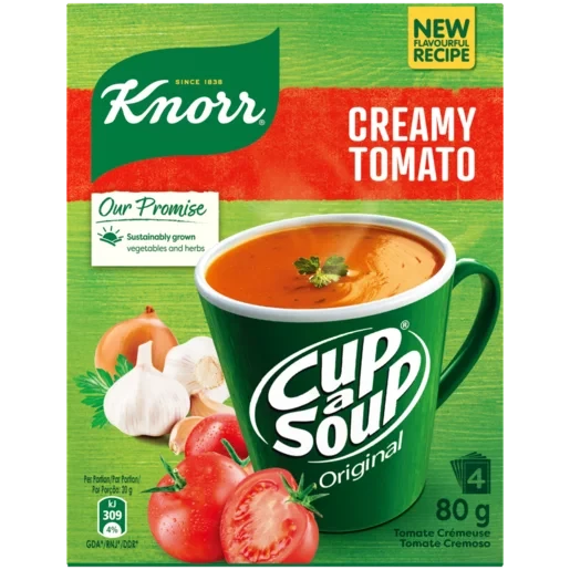 Knorr Cup-a-Soup Creamy Tomato Instant Soup 40 x 84g