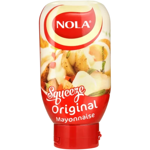 Nola Mayonnaise Squeeze Bottle 12 X 500g
