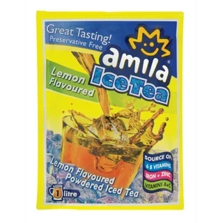 Amila Lemon Flavoured Powdered Iced Tea Sachet 6x45g