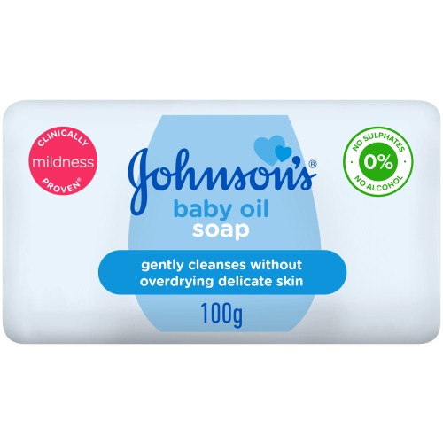 Johnson'S Baby Oil Soap 12 x 100g