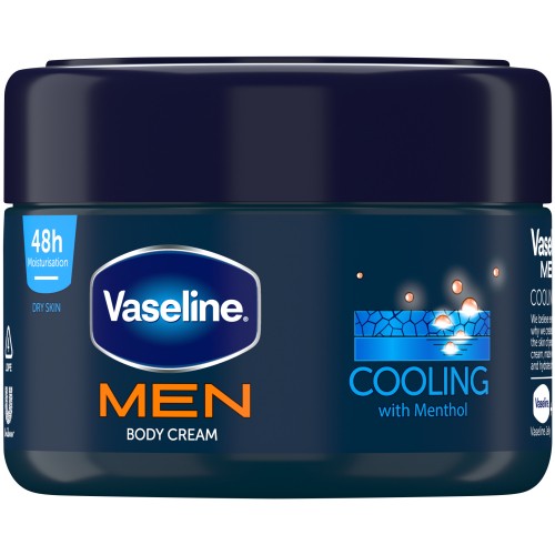 Vaseline Men Moisturising Body Cream Cooling 6x250ml
