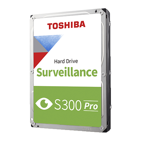Toshiba 10TB Surveillance Hard Drive, 3.5 inch SATA, 7200rpm, 512MB Buffer