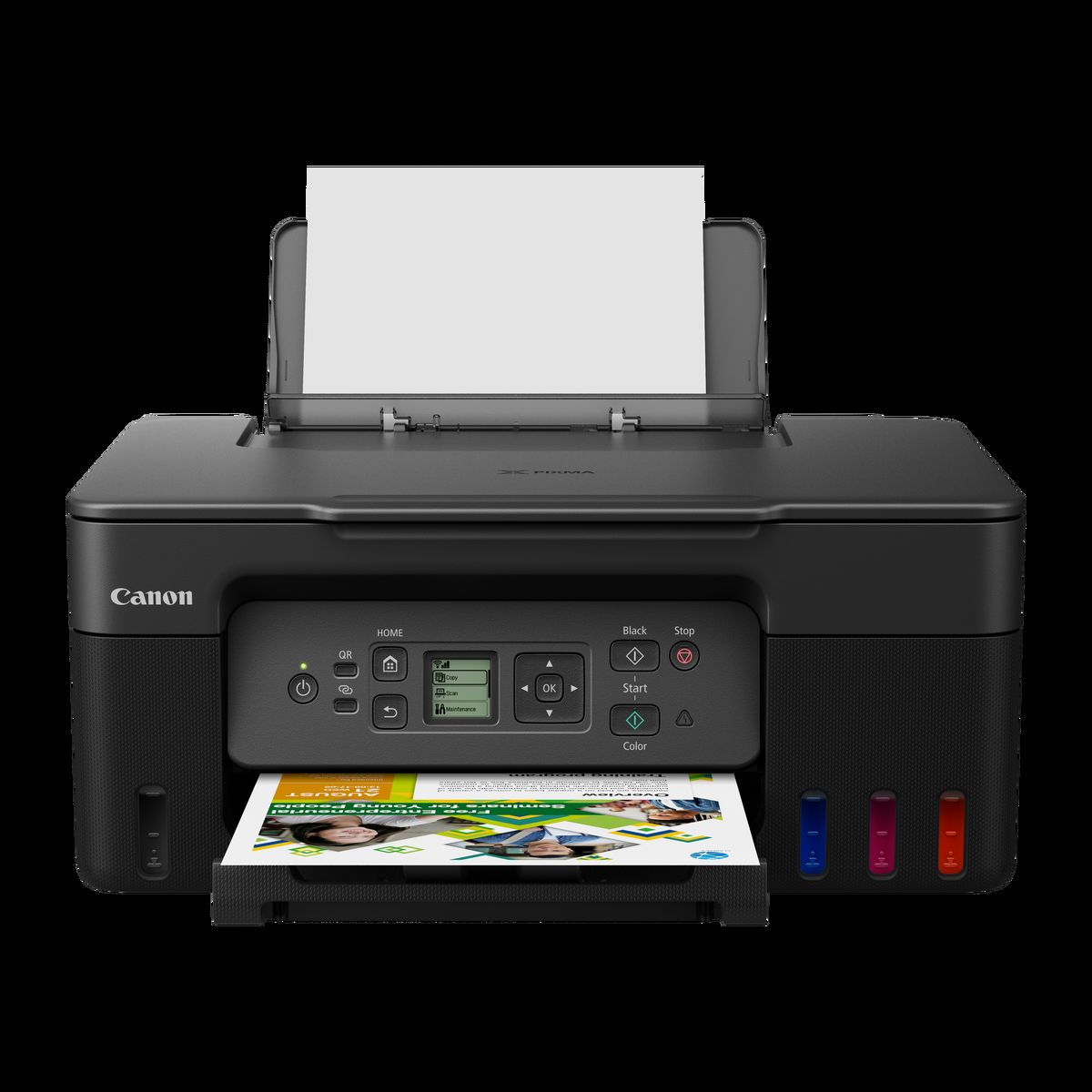 Canon PIXMA G3470 MegaTank Wireless 3-in-1 Ink Tank Printer, Black