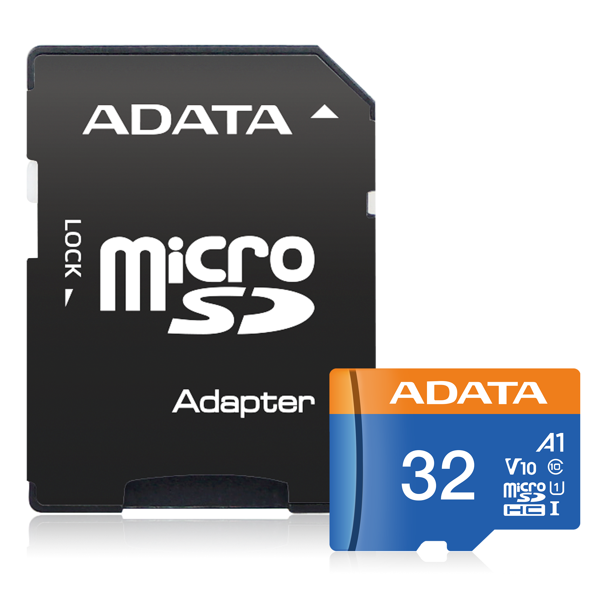 ADATA 32GB Premier microSDHC UHS-I Class 10 A1 V10 Card with Adapter