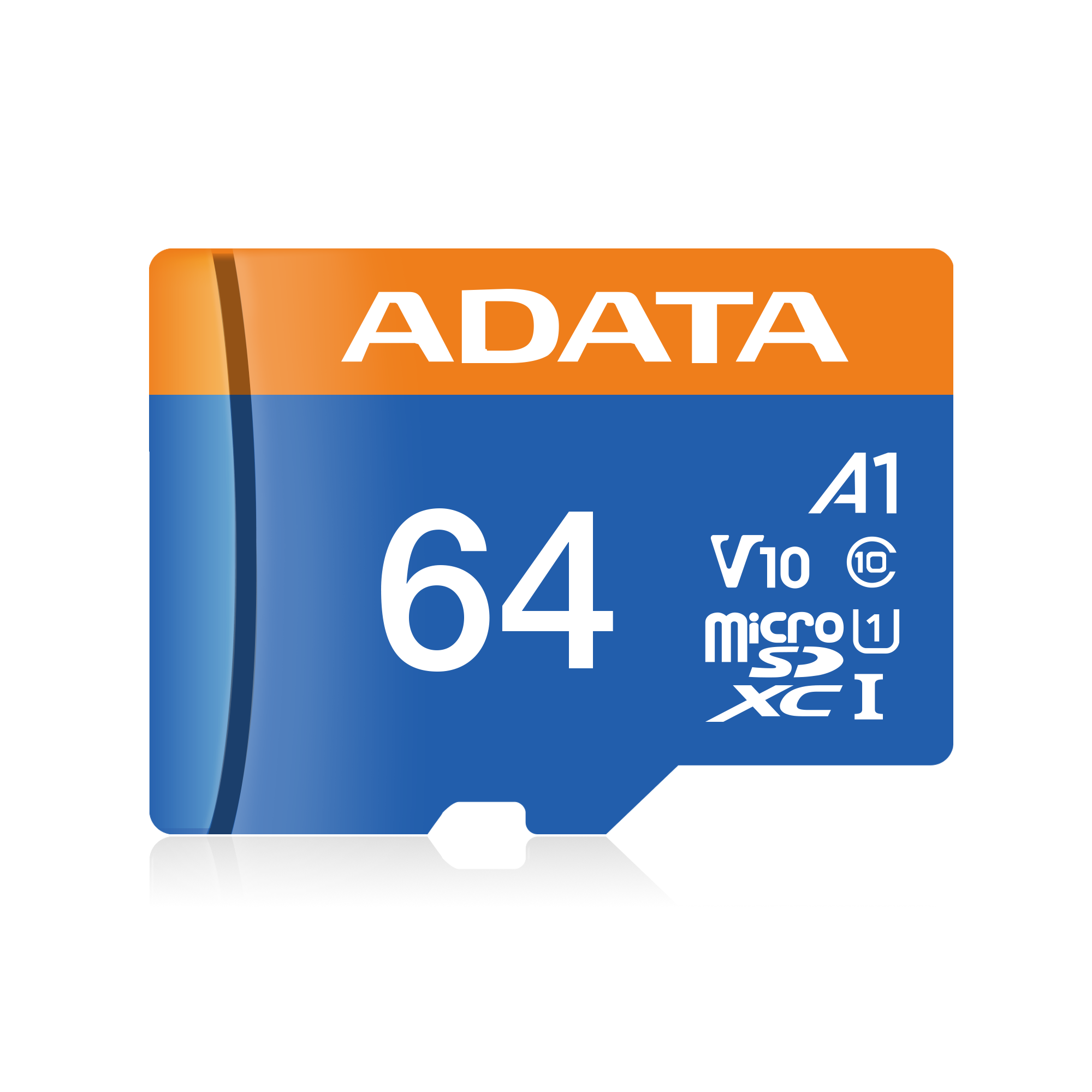 ADATA 64GB Premier microSDXC UHS-I Class 10 A1 V10 Card with Adapter