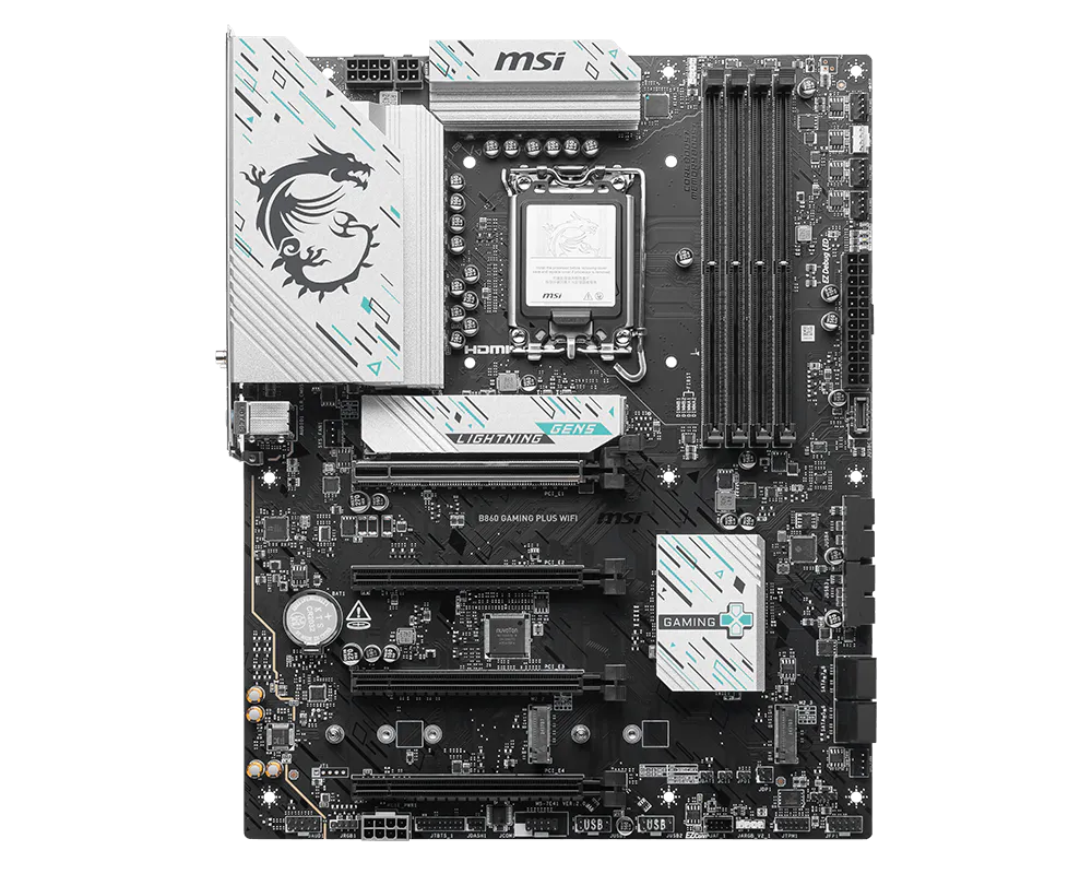 MSI B860 Gaming Plus WiFi Intel LGA1851 ATX Motherboard