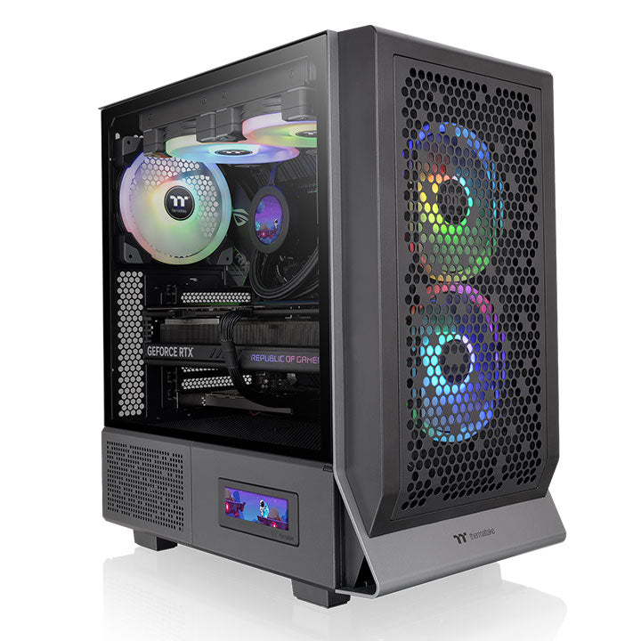 Thermaltake Ceres 300 TG ARGB Mid Tower E-ATX Case Black