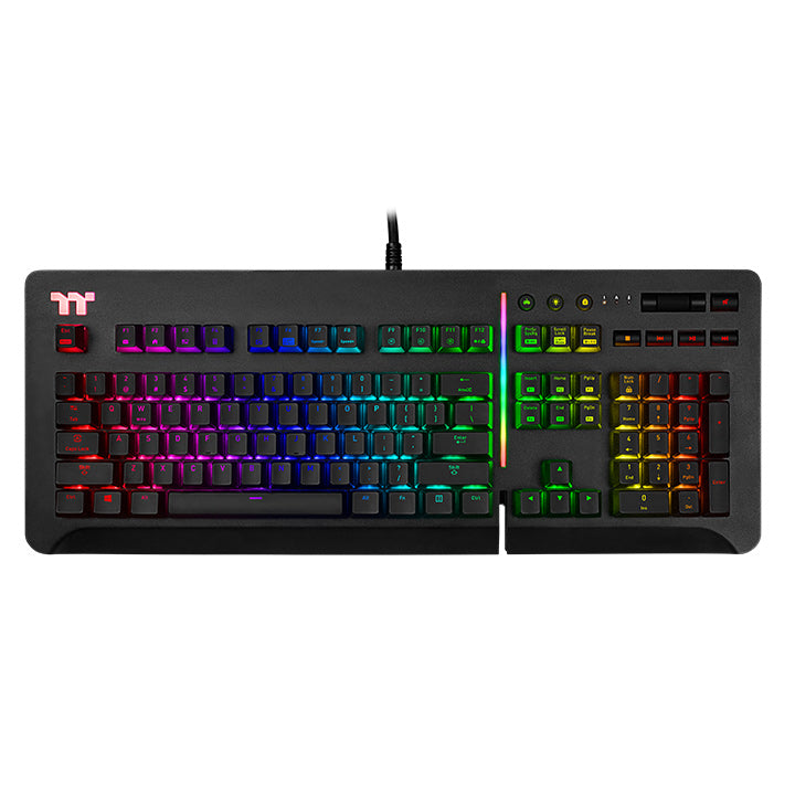 Thermaltake Level 20 RGB Mechanical Gaming Keyboard Cherry MX Speed Silver