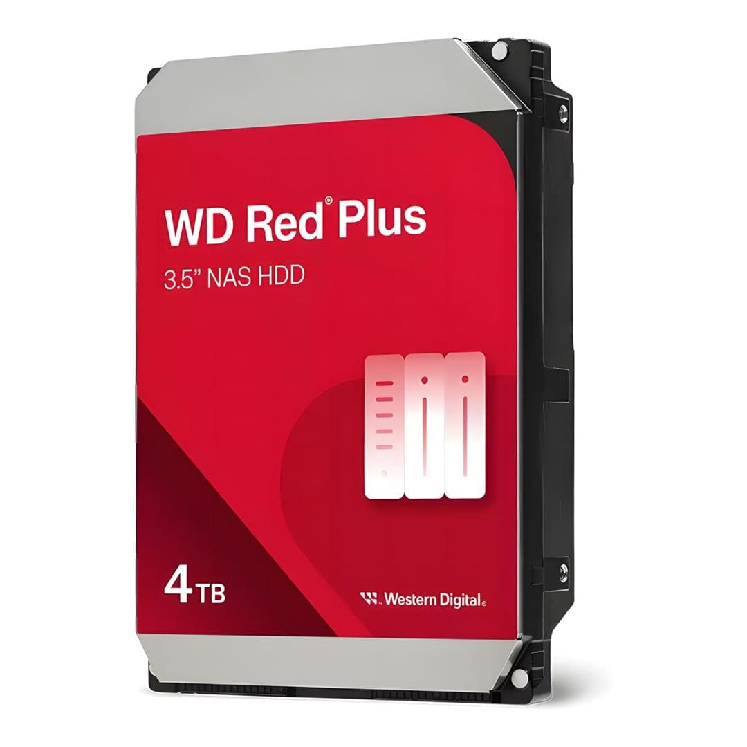 WD Red Plus WD40EFZZ 4TB 3.5-inch Serial ATA III Internal Hard Drive