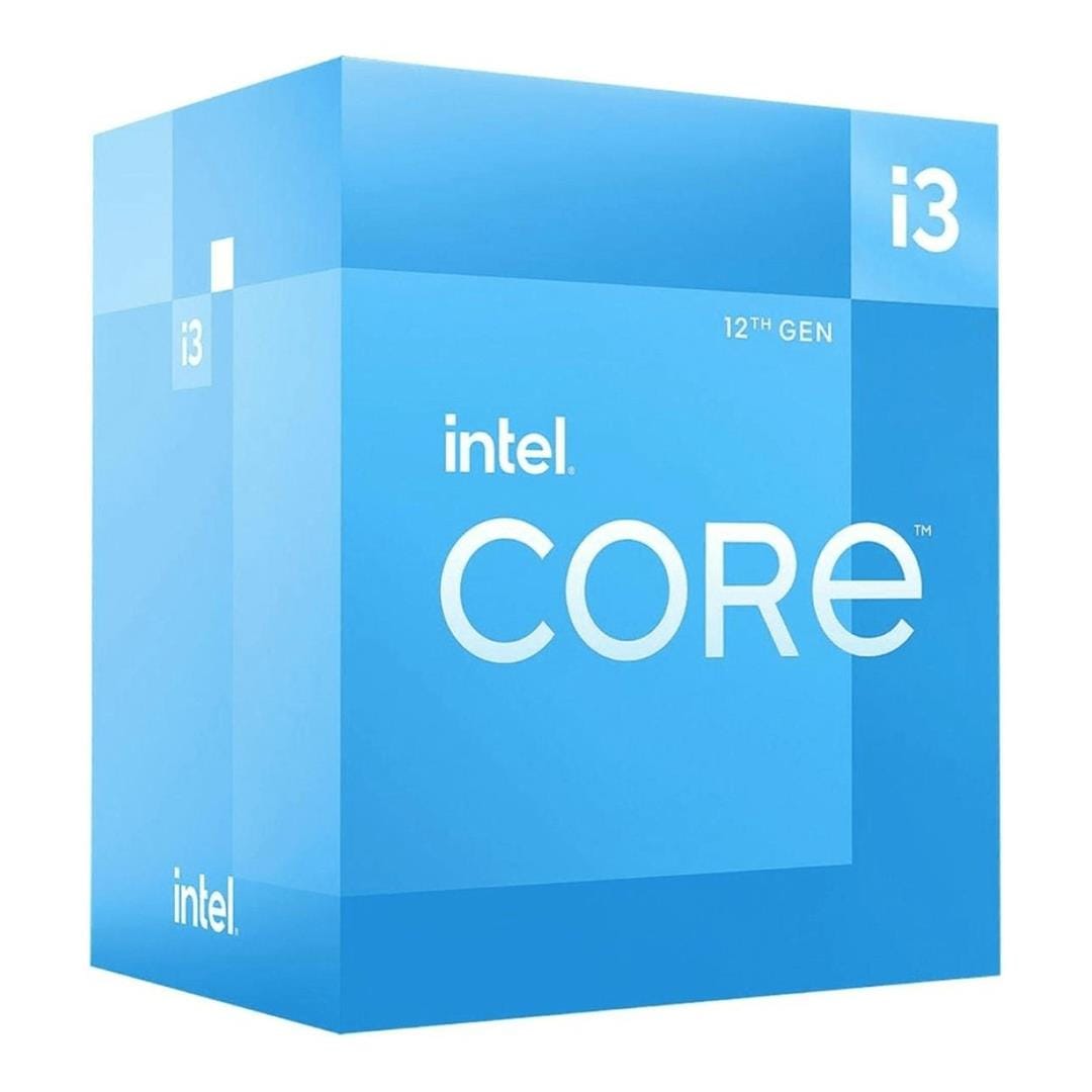 Intel Core i3-12100 CPU - 4-core LGA 1700 3.3GHz Processor with Laminar RM1 Cooler BX8071512100-CA