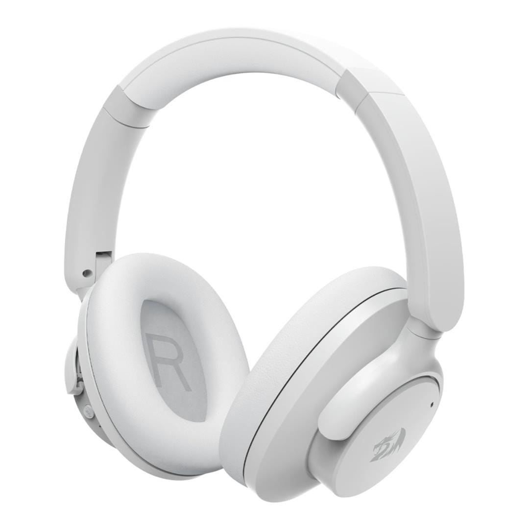 Redragon H610 VibeCore ANC Bluetooth Wireless Headphones - White RD-H610G